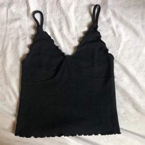 Brandy Melville Nicolette ruffle tank